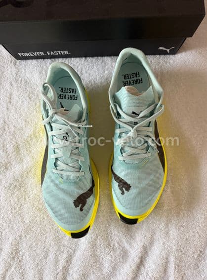 Chaussures running puma carbone Fast r avec boite d’origine - 4