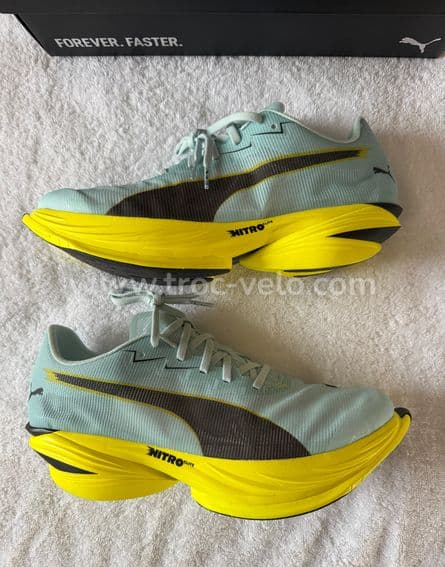 Chaussures running puma carbone Fast r avec boite d’origine - 5