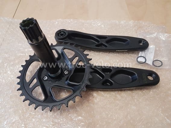Pédalier SRAM Truvativ Stylo Eagle GXP 6K 34 dents 11 ou 12 vitesses. - 8