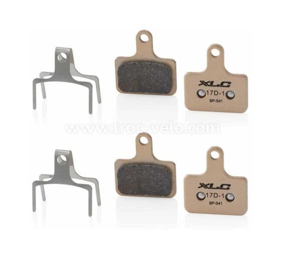 2 paires Plaquettes de frein XLC BP-S41 Métal fritté Shimano Ultegra 105 Dura Ace - 1