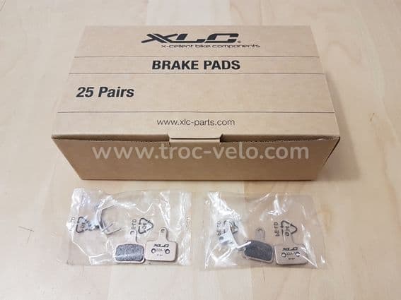 2 paires Plaquettes de frein XLC BP-S41 Métal fritté Shimano Ultegra 105 Dura Ace - 3