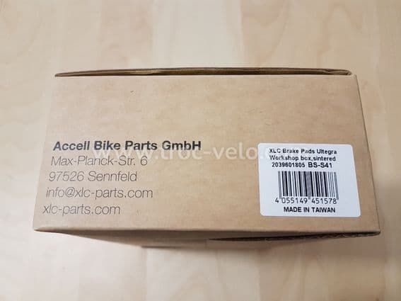2 paires Plaquettes de frein XLC BP-S41 Métal fritté Shimano Ultegra 105 Dura Ace - 4