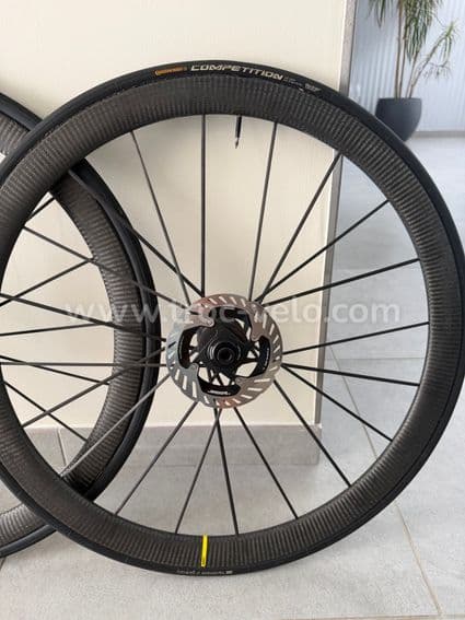 Paire de roues Mavic Cosmic Ultimate Disc à boyaux - 2
