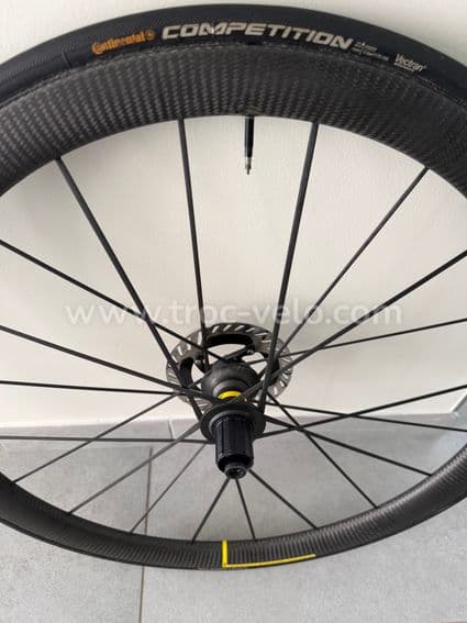 Paire de roues Mavic Cosmic Ultimate Disc à boyaux - 3