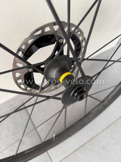 Paire de roues Mavic Cosmic Ultimate Disc à boyaux - 5