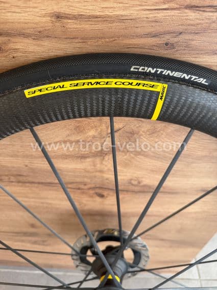 Paire de roues Mavic Cosmic Ultimate Disc à boyaux - 7