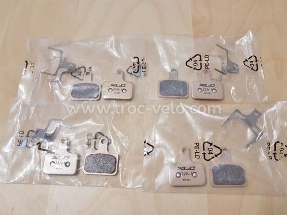 4 paires Plaquettes de frein XLC BP-S41 Métal fritté Shimano Ultegra 105 - 2