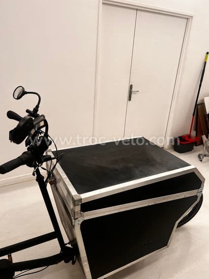 Vélo cargo électrique - Idéal livraison - 2 batteries - 4