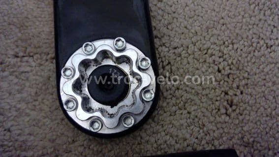 SRAM Force AXS E1 XPLR DUB Wide 172,5 mm, capteur de puissance Quarq, 1x carbone 8 boulons - 6