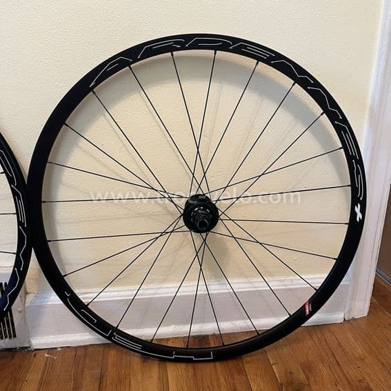 Paire de roues HED Ardennes SL Disc Clincher avec moyeux libres Shimano HG et SRAM XDR - 3