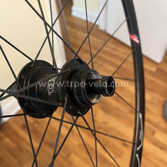 Paire de roues HED Ardennes SL Disc Clincher avec moyeux libres Shimano HG et SRAM XDR - 5
