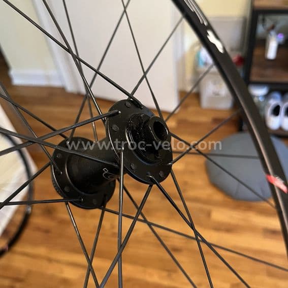 Paire de roues HED Ardennes SL Disc Clincher avec moyeux libres Shimano HG et SRAM XDR - 6