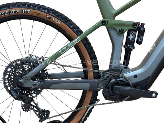 Cube Stereo Hybrid 140 HPC TM 750 Carbon 29 pouces VTT électrique Sram GX 2022 - 12