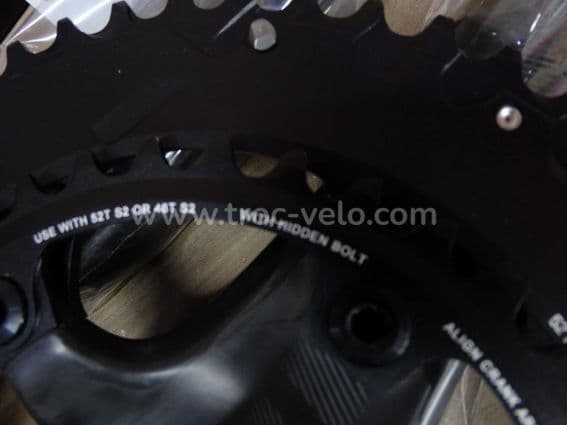 Neuf + Chaîne double 52 x 36 SRAM RED CARBON GXP 170mm 11 vitesses + NEUF - 7