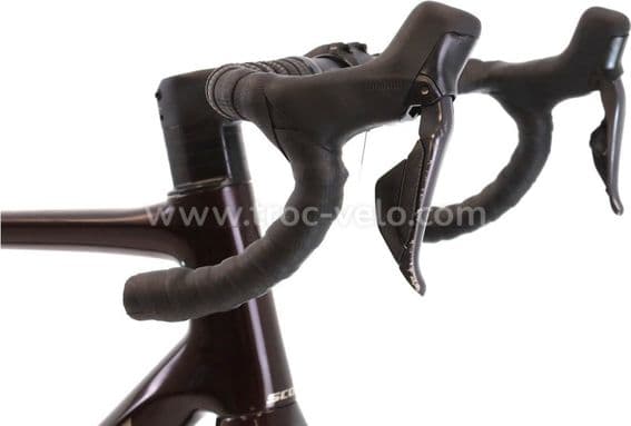 Produit Reconditionne Scott Addict Se Di2 12v Violet Velo De Route Tres Bon Etat - 6