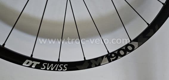 Paire de roue VTT : DT SWISS M1900 – 27,5’’ – Disc – Center Lock - 8