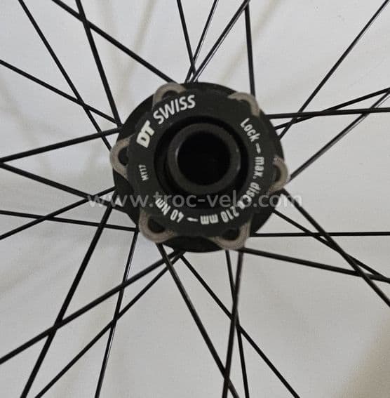 Paire de roue VTT : DT SWISS M1900 – 27,5’’ – Disc – Center Lock - 9