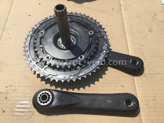 Pedalier potentiométre FSA Kforce 53-38 - 2