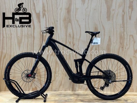 Cube Stereo Hybrid 140 HPC SLX 750 Carbon 29 pouces VTT électrique Shimano XT 2024 - 2