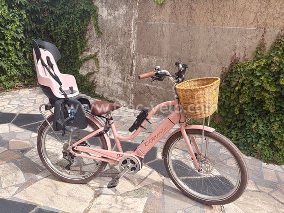 VTC électrique ELECTRA Townie Go! 5i EQ Step-Thru Rose - 1
