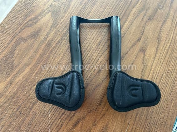 Prolongateurs triathlon Deda Metal Blast – Aluminium Noir – Comme neuf - 1