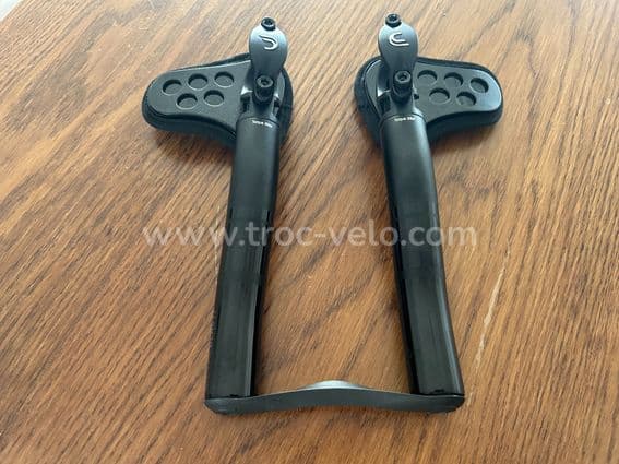 Prolongateurs triathlon Deda Metal Blast – Aluminium Noir – Comme neuf - 5