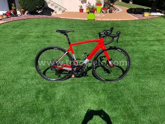Vélo route assistance électrique Wilier Cento 1 Hybrid Ultegra Carbone - 5