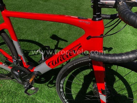 Vélo route assistance électrique Wilier Cento 1 Hybrid Ultegra Carbone - 7