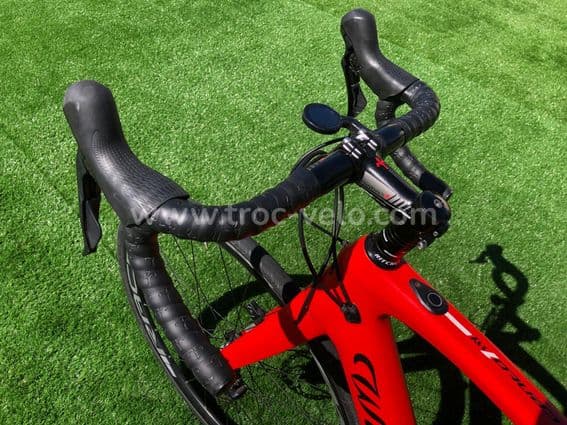 Vélo route assistance électrique Wilier Cento 1 Hybrid Ultegra Carbone - 14