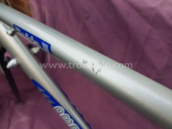 Cadre vélo de route Ambrosio Guido 7005 avec fourche carbone. Taille 50/52 cm. - 11