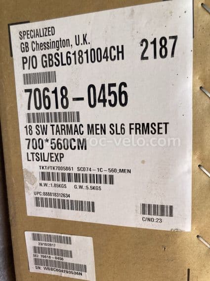 Specialized S-Works SL6 Cadre - 1