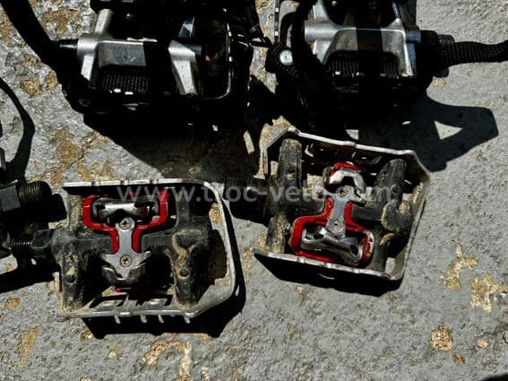 Lot de 3 pédales vtt - 3
