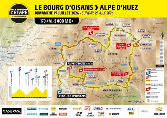 Dossard Etape du Tour 2026 - SAS 4 - 3