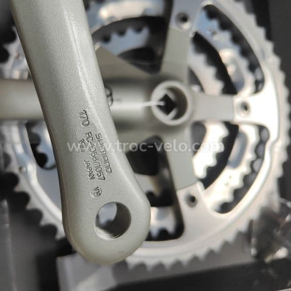 NOS Shimano ST-1057 pédalier 105 52-42-30 - 2
