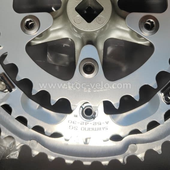 NOS Shimano ST-1057 pédalier 105 52-42-30 - 5