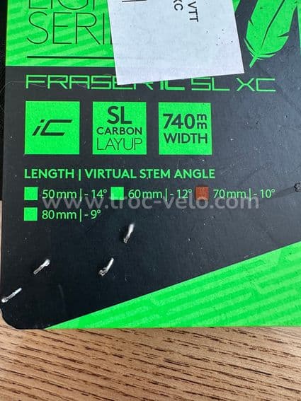 Cintre Syncros Fraser IC SL XC - 2