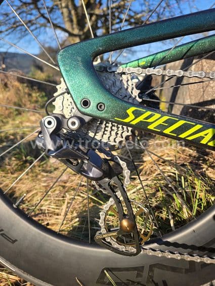 Vélo CLM Specialized Shiv L Vert Caméléon - 4