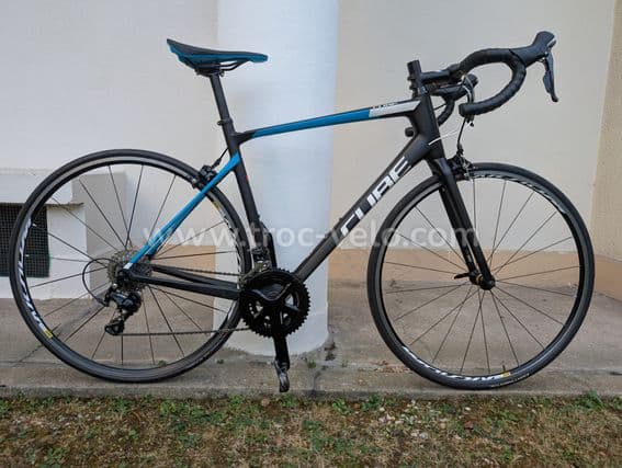Velo Route Cube Attain GTC Pro 2018 (T56) – Shimano 105 – Révision complète/chaîne+pédalier neufs - 1