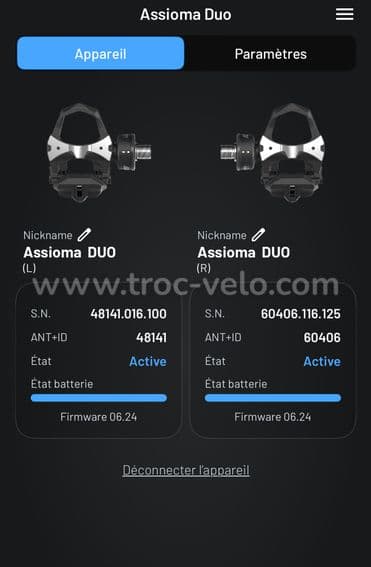 đ„rĂ©servĂ©esđ„Paire de pĂ©dales capteur puissance ASSIOMA FAVERO DUO - 2