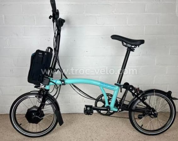 Vélo pliant Brompton électrique H6L parfait état - 1
