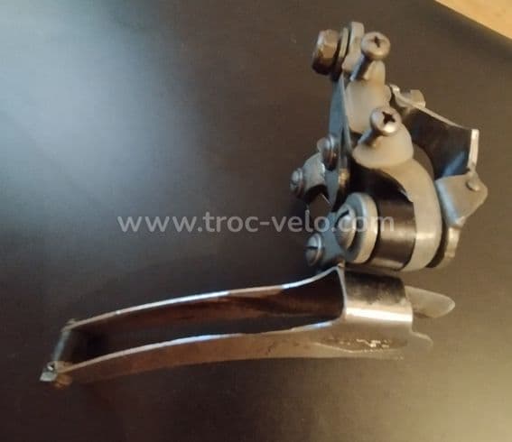 Dérailleur avant Huret double a collier 28,6mm en Bé - 1