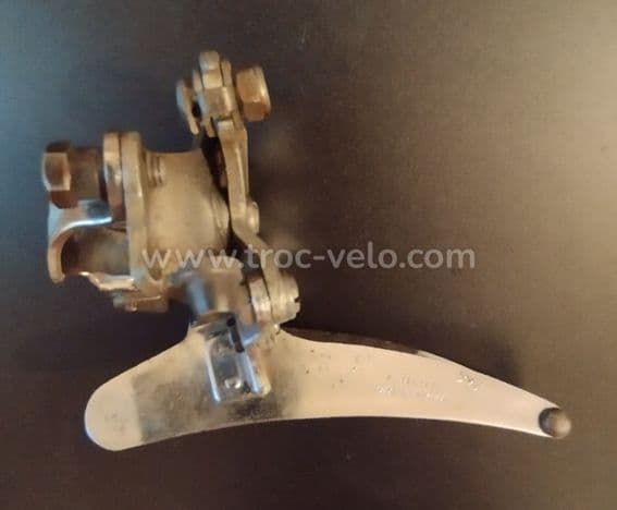 Dérailleur avant Huret double a collier 28,6mm en Bé - 2