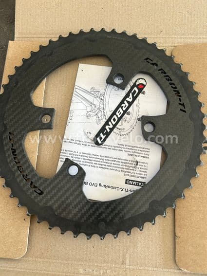 Plateau CARBON TI 56 dts Shimano dura ace 9200 - 1