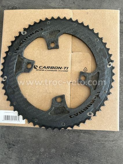 Plateau CARBON TI 56 dts Shimano dura ace 9200 - 2