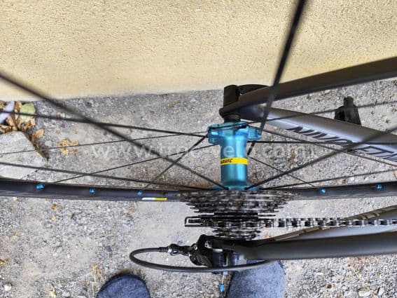 Vélo route Ghost nivolet carbone T55 Mavic ksyrium elite 7,5 kg - 2