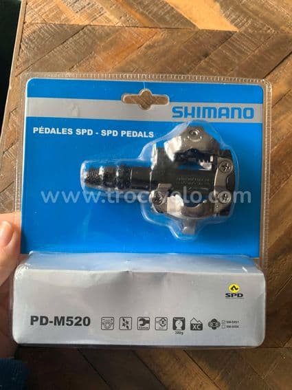 Pedales De Fijación Mtb Shimano Pd-m520 Spd Silver | Cuotas sin interés Pedales De Fijación Mtb Shimano Pd-m520 Spd Silver | Cuotas sin interés