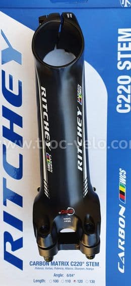 Cintre VTT Ritchey Superlogic Carbon 2X 710x5mm Cintre VTT Ritchey Superlogic Carbon 2X 710x5mm